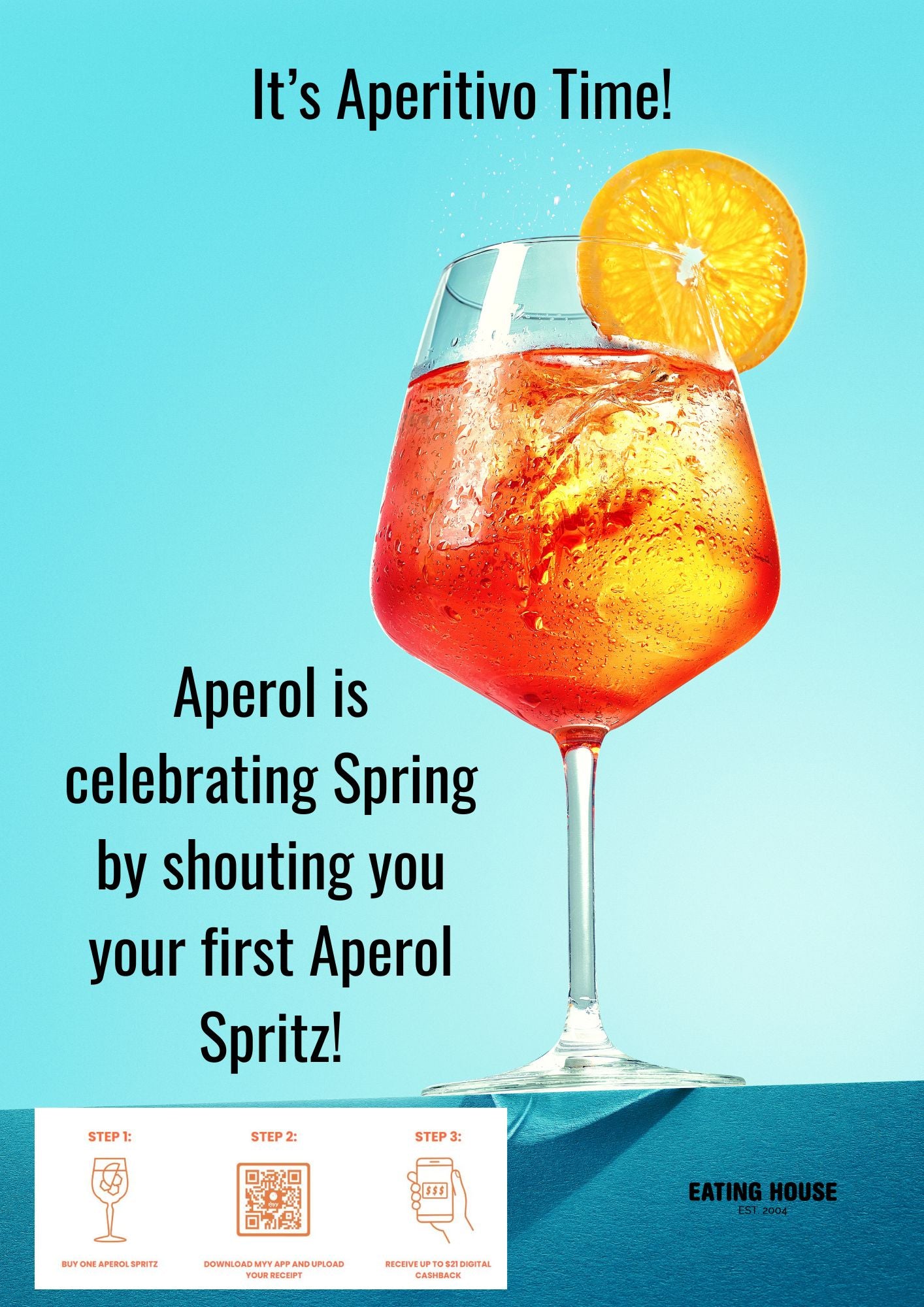 Aperol CASH BACK Offer