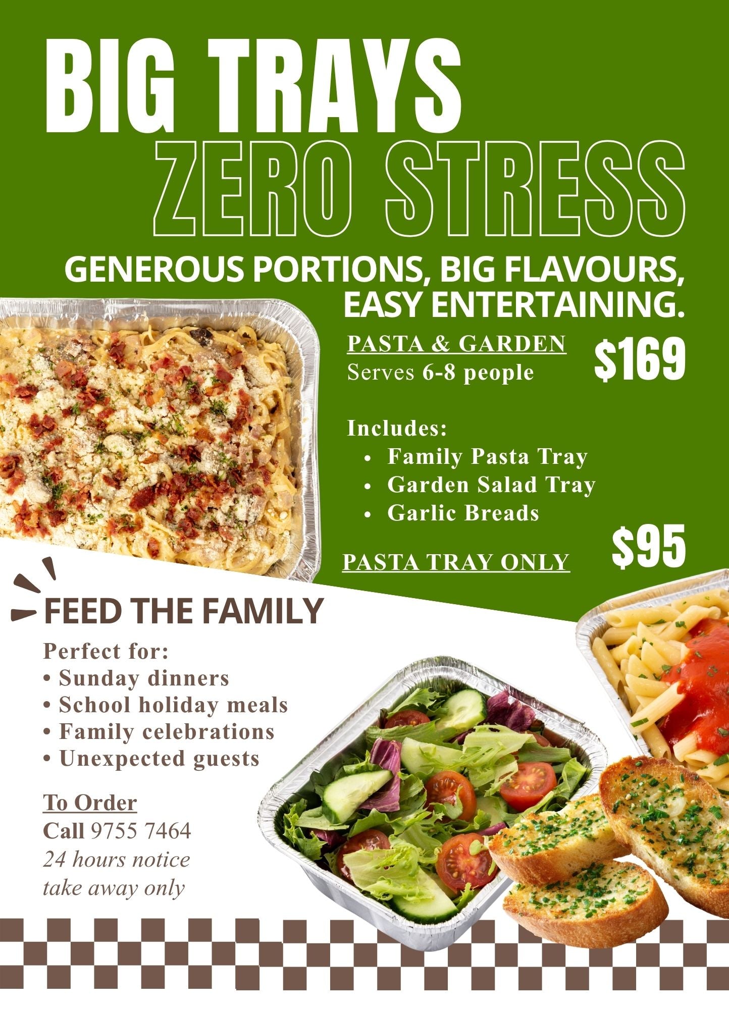 Feed the Family - Big Trays, Zero Stress