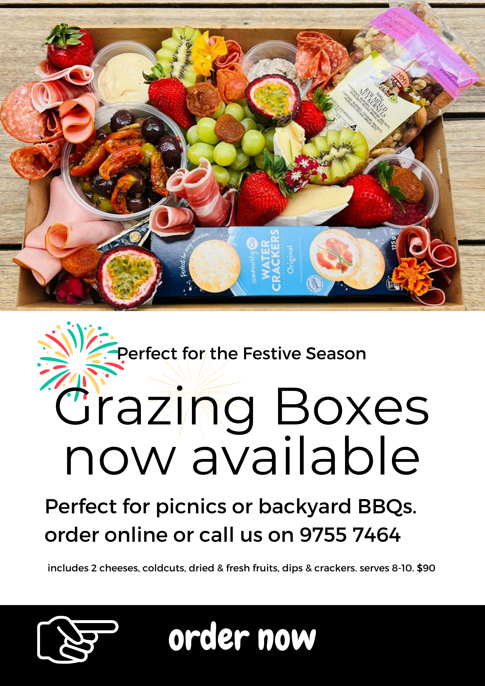 NEW! Grazing Boxes Now Available.