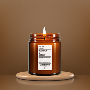 Bourbon & Crème Soy Wax Candle