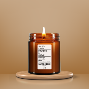 Bourbon & Crème Soy Wax Candle